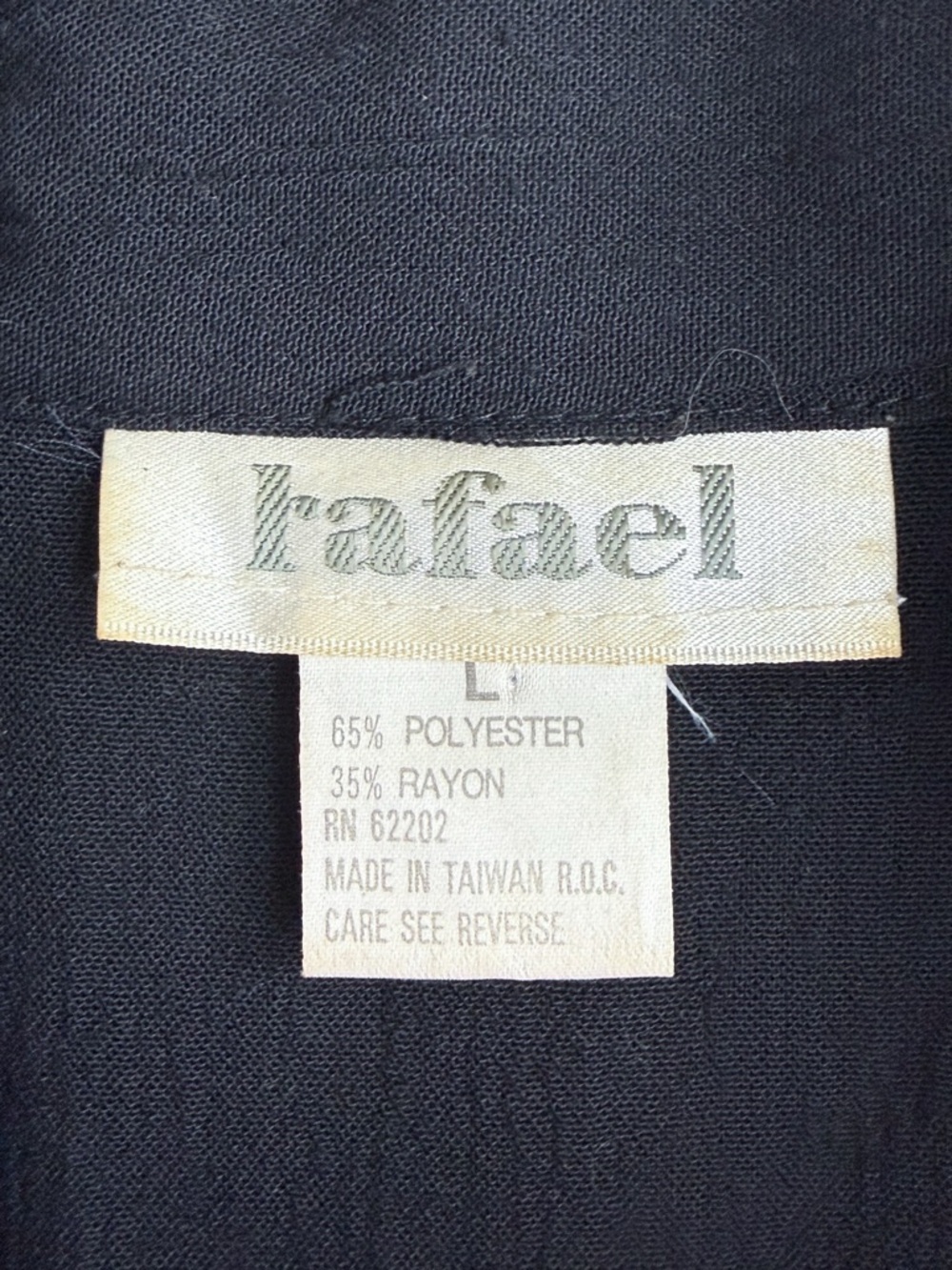 Vintage 80s Western Full Zip Rafael Art Deco Maxi Dress L - Picture 5 of 6